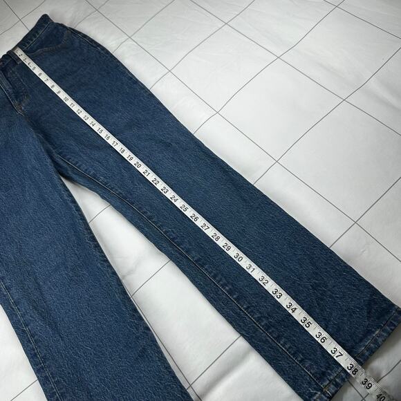 Madewell Jeans Womens 27 Blue Perfect Vintage Haight Wash High Rise Tapered Leg - Picture 13 of 14